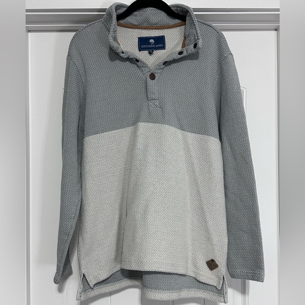 Southern Shirt Herringbone Loop Pullover - image 2